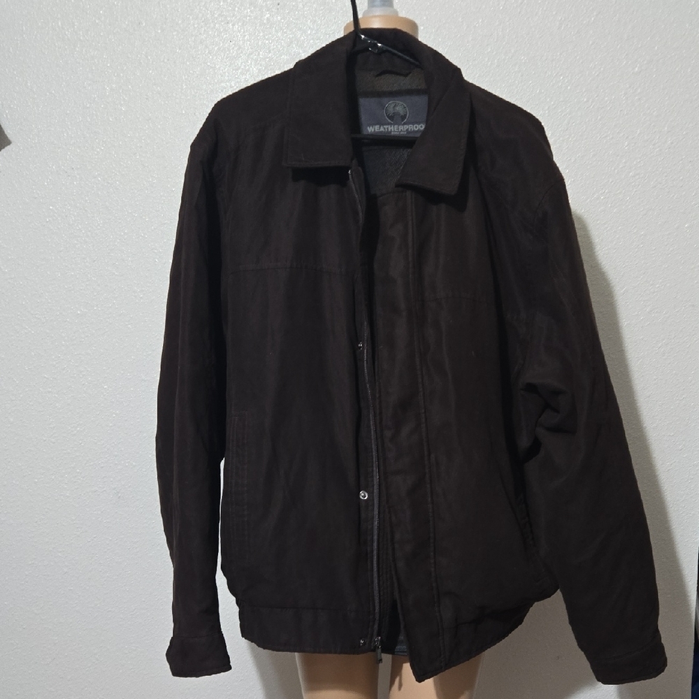 Weatherproof Men's Dark‎ Brown Lightweight Jacket